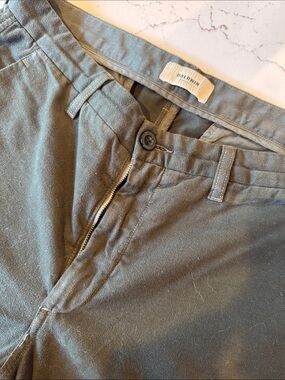 baldwin Olive Green Cotton Chino Pants